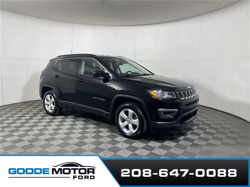 Used 2021 Jeep Compass Latitude with VIN 3C4NJDBB7MT599660 for sale in Burley, ID