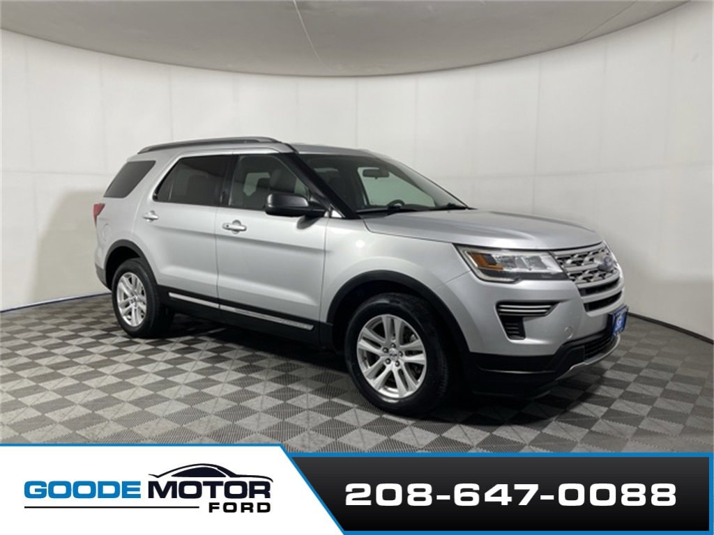 Used 2018 Ford Explorer XLT with VIN 1FM5K8D85JGA35779 for sale in Burley, ID