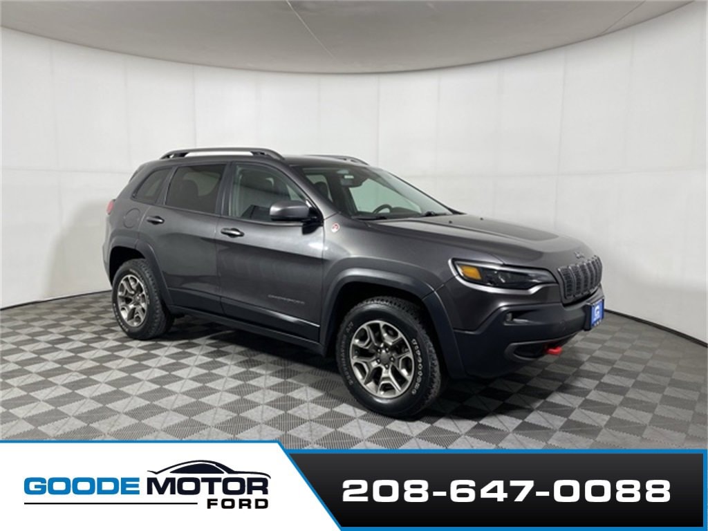 Used 2020 Jeep Cherokee Trailhawk with VIN 1C4PJMBX5LD524240 for sale in Burley, ID