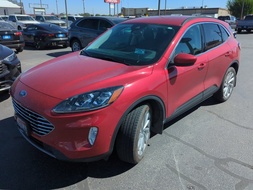 Used 2022 Ford Escape Titanium with VIN 1FMCU9DZ6NUA81015 for sale in Burley, ID