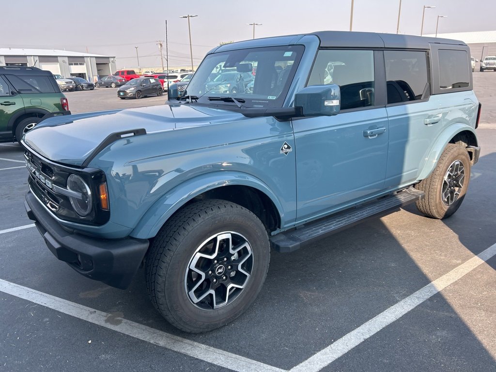 Used 2023 Ford Bronco 4-Door Outer Banks with VIN 1FMEE5DP7PLB28980 for sale in Burley, ID