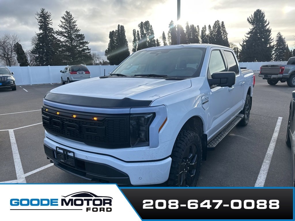 Used 2023 Ford F-150 Lightning XLT with VIN 1FTVW1EV4PWG36457 for sale in Burley, ID