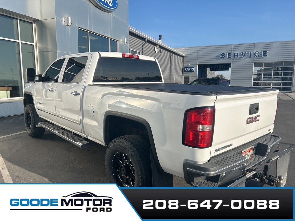 Used 2015 GMC Sierra 2500HD SLT with VIN 1GT12ZE8XFF125594 for sale in Burley, ID