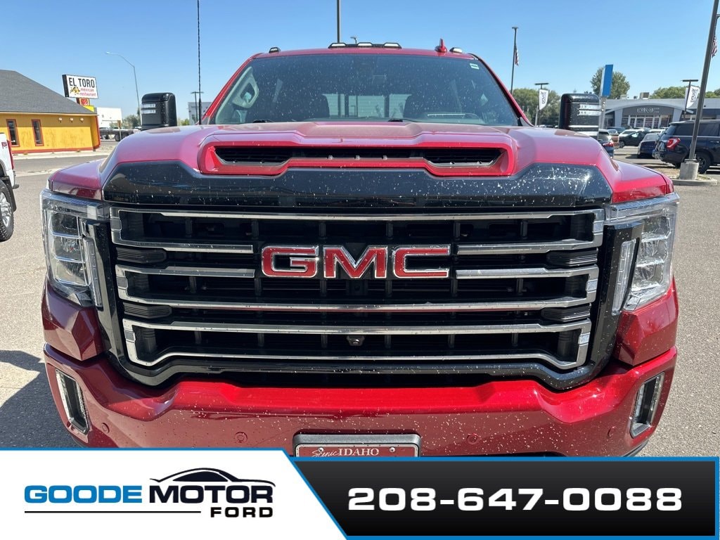 Used 2022 GMC Sierra 2500HD AT4 with VIN 1GT49PEY3NF271735 for sale in Burley, ID