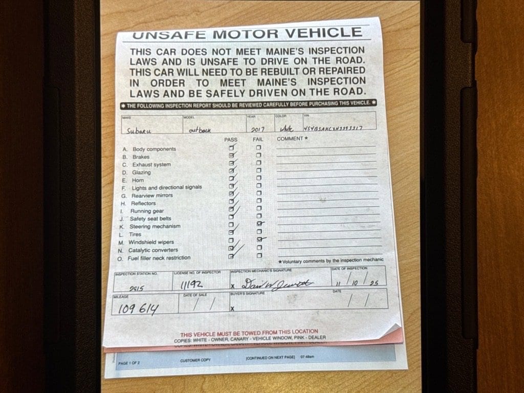 Used 2017 Subaru Outback 2.5i Limited SUV