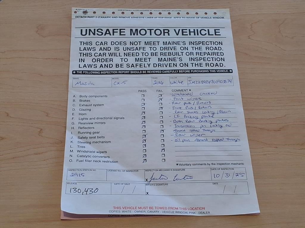 Used 2016 Mazda CX-5 Sport SUV