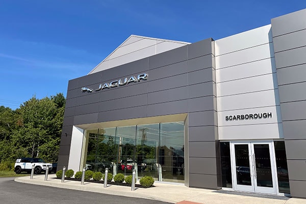Storefront of Jaguar Scarborough