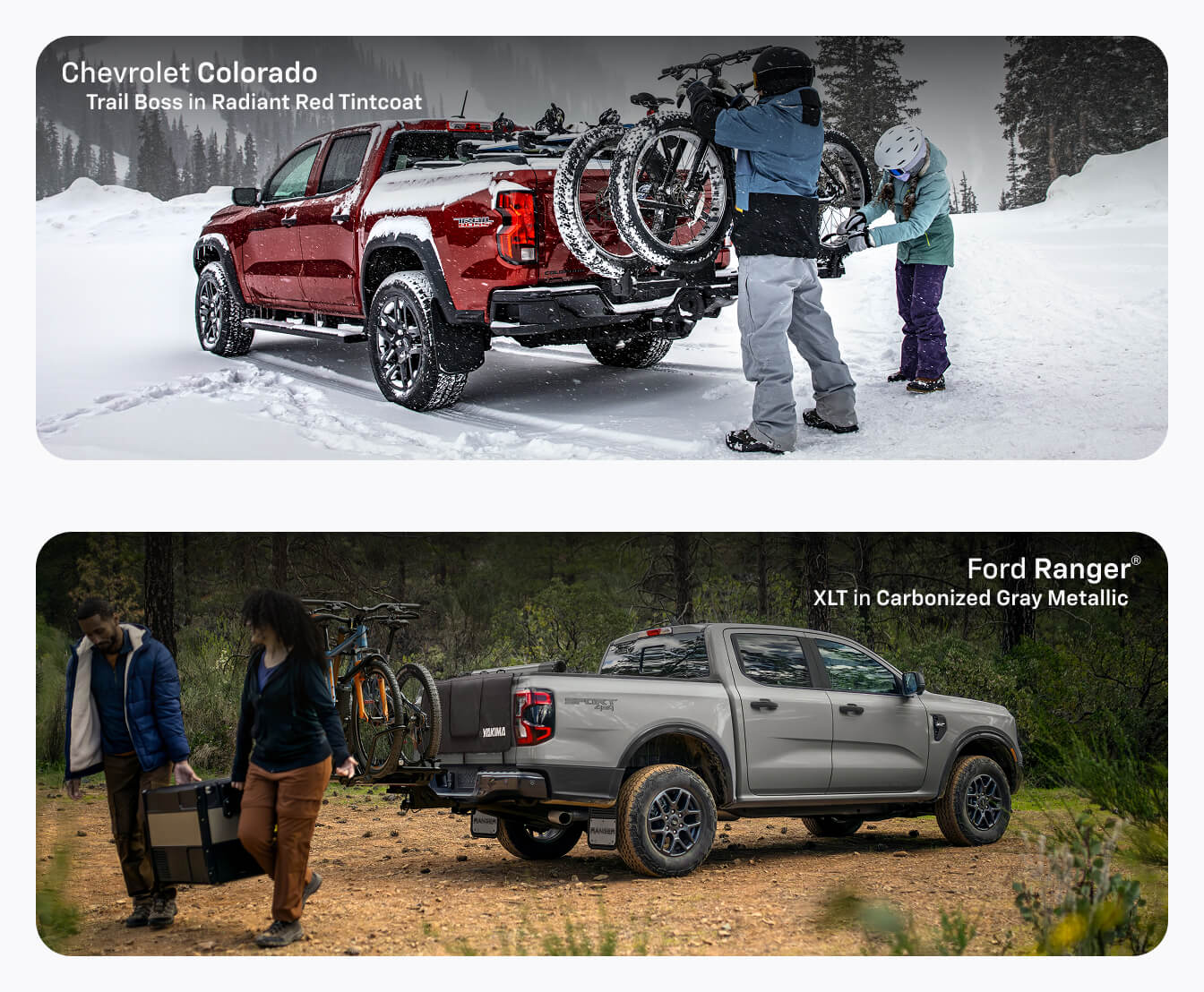 Chevy Colorado vs. Ford Ranger Towing & Payload