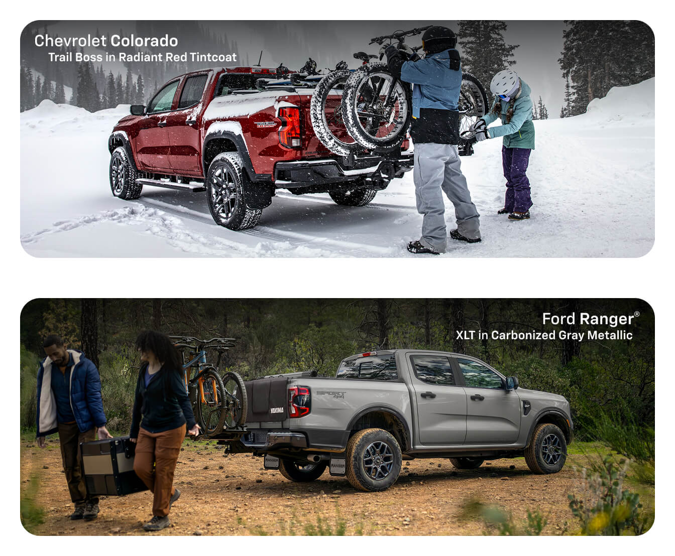 Chevy Colorado vs. Ford Ranger Towing & Payload