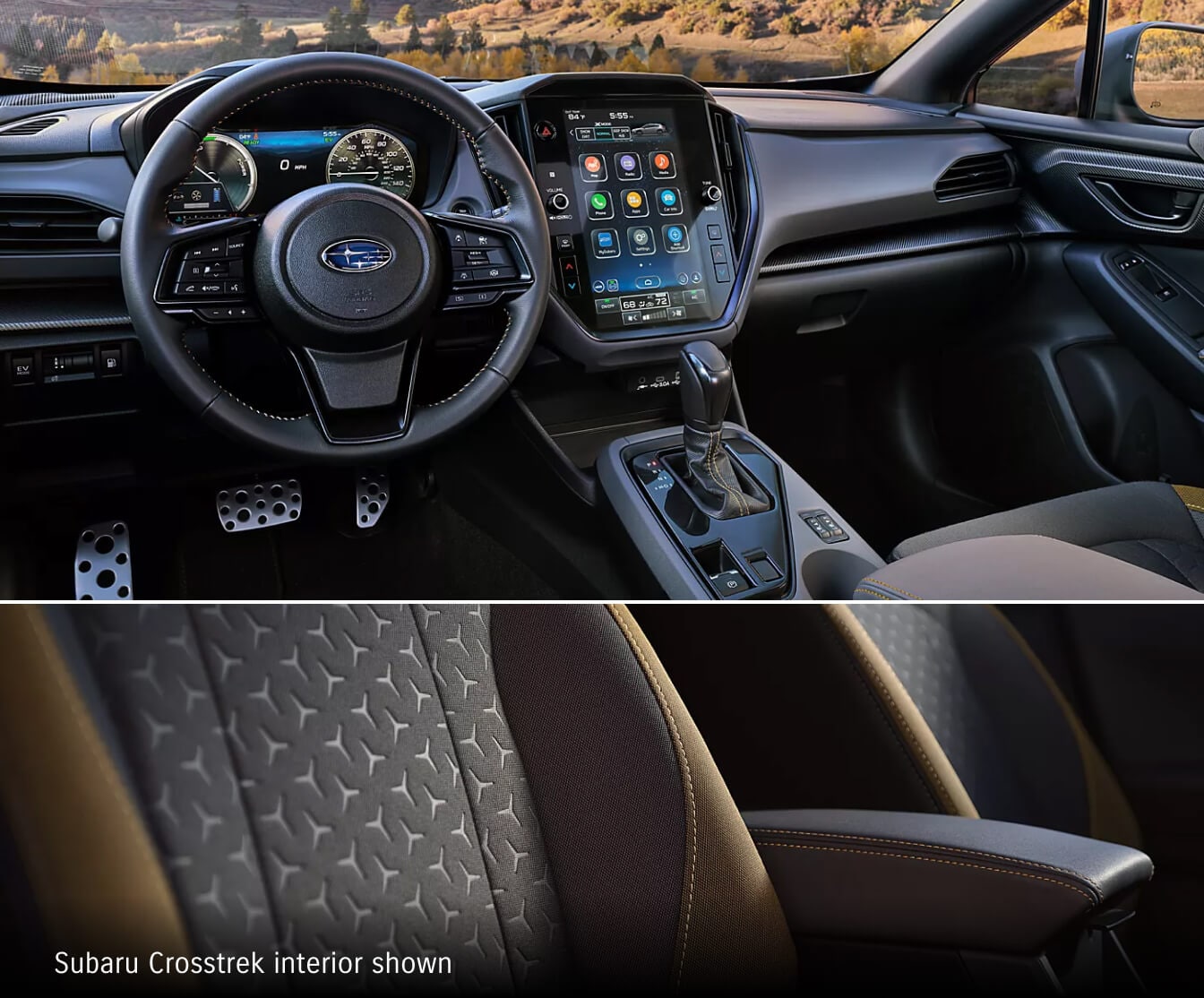 Mazda CX-30 vs. Subaru Crosstrek Interior & Exterior Features B