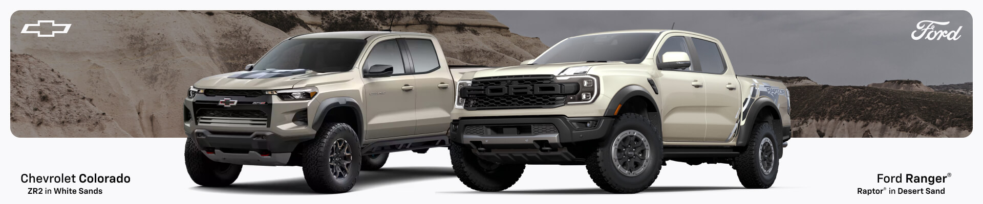 Chevy Colorado vs. Ford Ranger