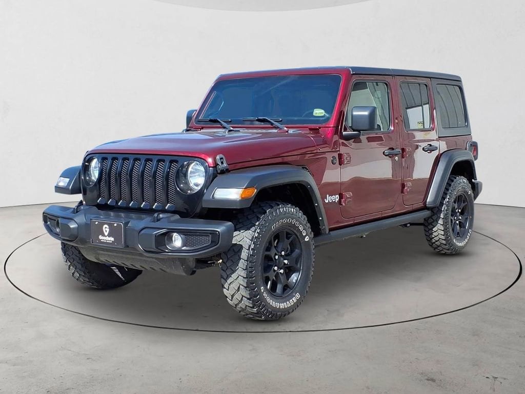 Used 2021 Jeep Wrangler Unlimited Willys Sport 4x4 SUV