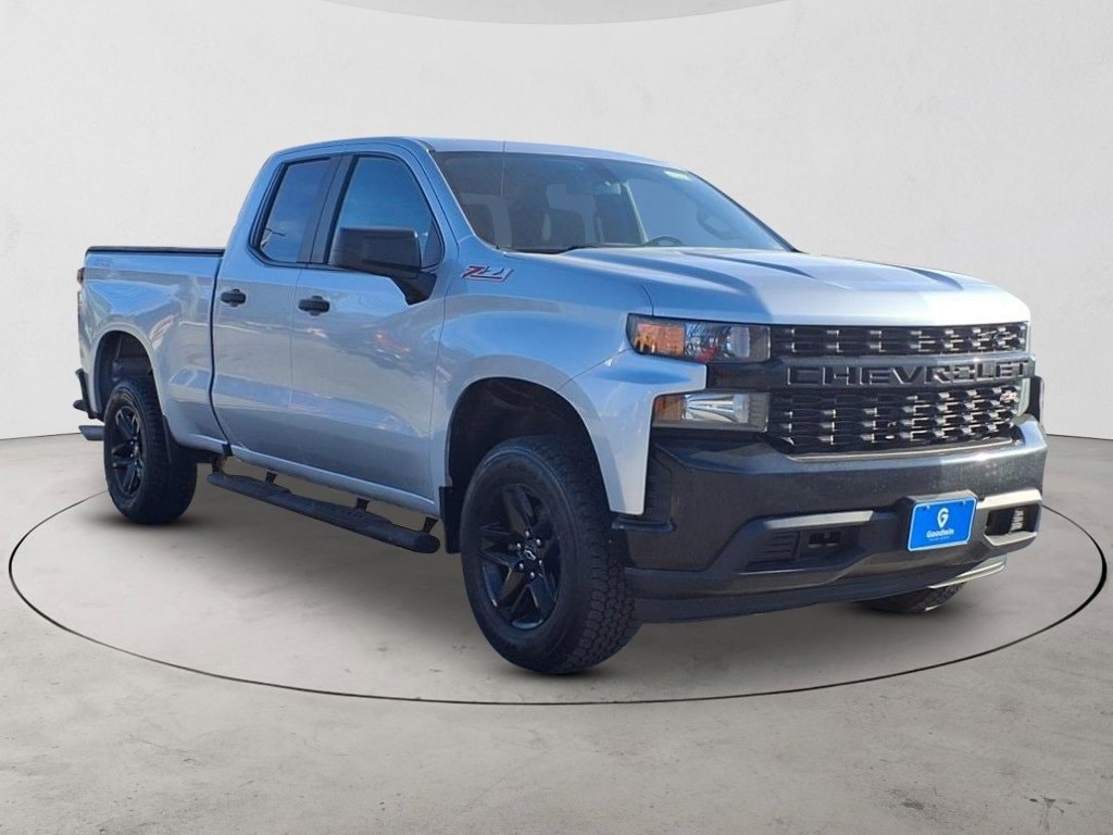 Used 2019 Chevrolet Silverado 1500 Custom Trail Boss Truck Double Cab