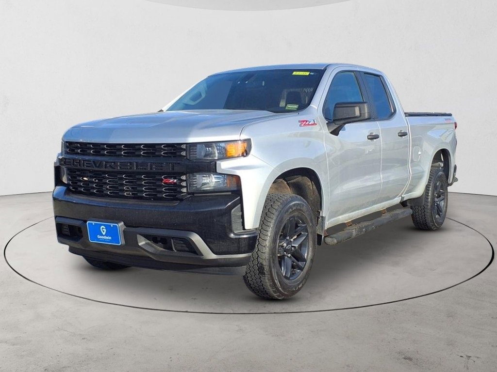 Used 2019 Chevrolet Silverado 1500 Custom Trail Boss Truck Double Cab