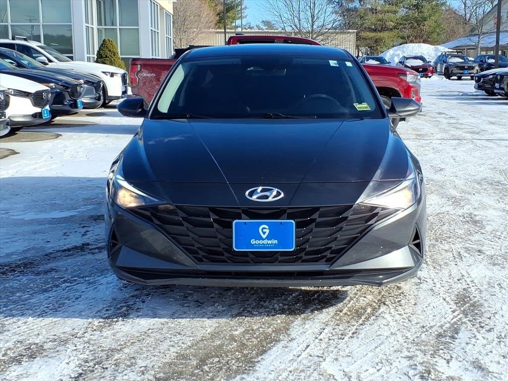 Used 2021 Hyundai Elantra SEL with VIN 5NPLM4AG2MH033658 for sale in Brunswick, ME