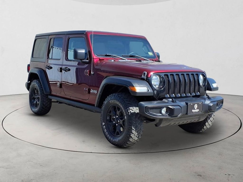 Used 2021 Jeep Wrangler Unlimited Willys Sport 4x4 SUV
