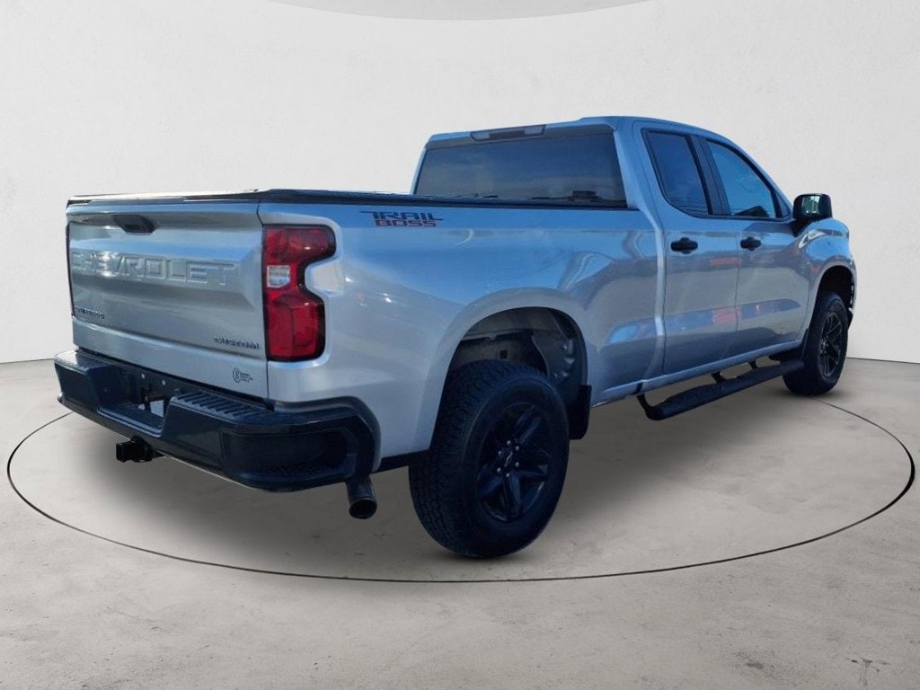 Used 2019 Chevrolet Silverado 1500 Custom Trail Boss Truck Double Cab