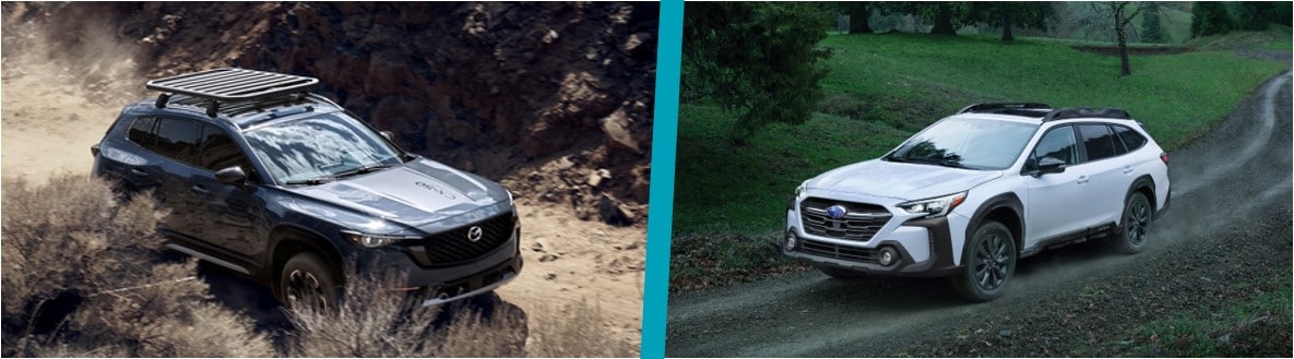 Compare Mazda CX-50 SUV to Subaru Outback