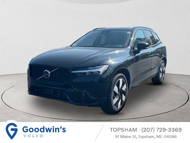 Featured new  2025 Volvo XC60 plug-in hybrid T8 Plus AWD SUV for sale in Topsham ME, near Portland