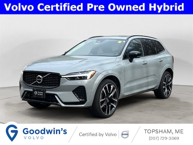 Featured used 2024 Volvo XC60 Recharge Plug-In Hybrid Ultimate SUV in Topsham, near Portland, ME