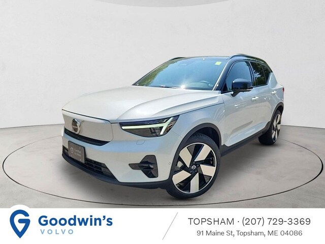 Featured used 2024 Volvo XC40 Recharge Pure Electric Ultimate SUV in Topsham, near Portland, ME