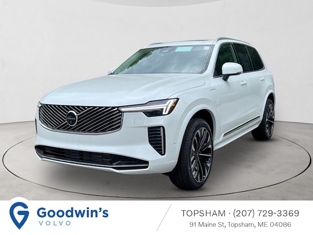Featured new  2025 Volvo XC90 plug-in hybrid T8 (2025.5) Ultra 7-Seater eAWD SUV for sale in Topsham ME, near Portland