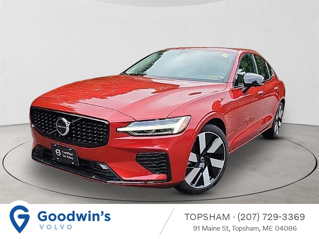 Certified 2024 Volvo S60 Recharge Plug-In Hybrid T8 Plus Dark Theme Sedan