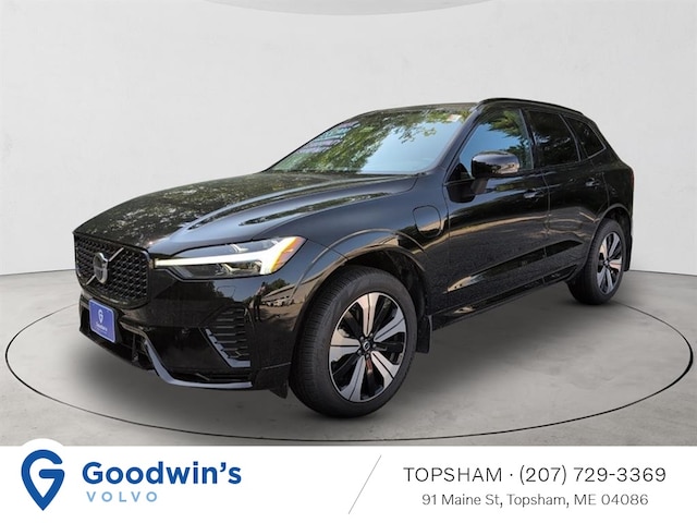 Featured new  2025 Volvo XC60 plug-in hybrid T8 Core AWD SUV for sale in Topsham ME, near Portland