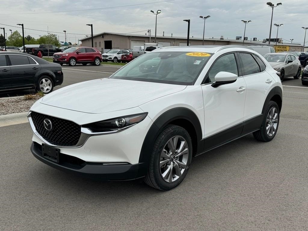 Certified 2020 Mazda CX-30 Premium with VIN 3MVDMBEM3LM126740 for sale in Janesville, WI