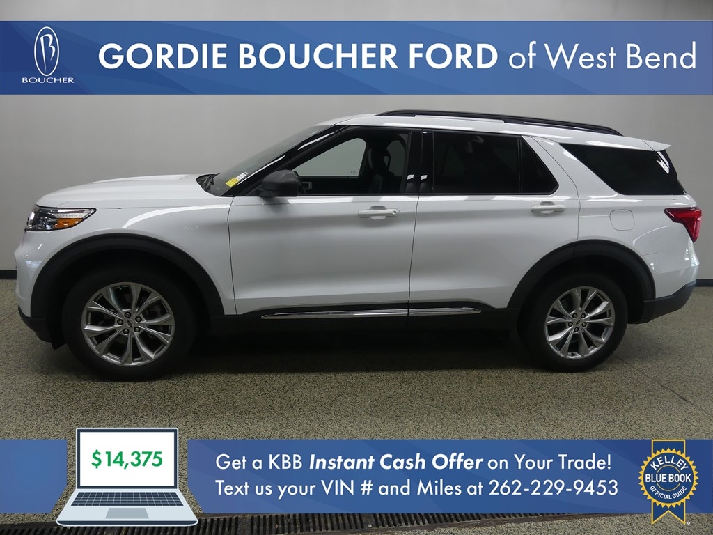 Certified 2020 Ford Explorer XLT with VIN 1FMSK8DH3LGA50285 for sale in West Bend, WI