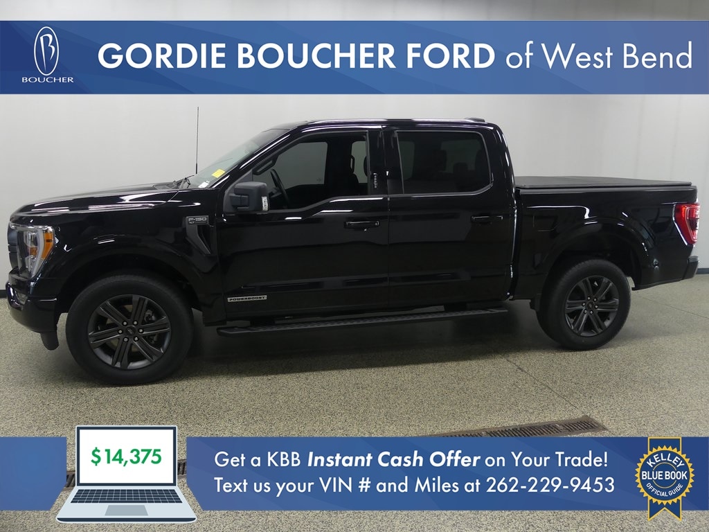 Certified 2023 Ford F-150 XLT with VIN 1FTFW1ED6PFC76104 for sale in West Bend, WI