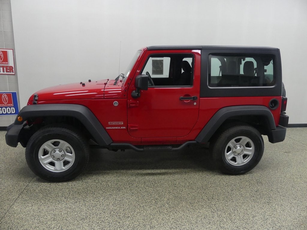 Used 2011 Jeep Wrangler Sport with VIN 1J4AA2D1XBL550382 for sale in West Bend, WI