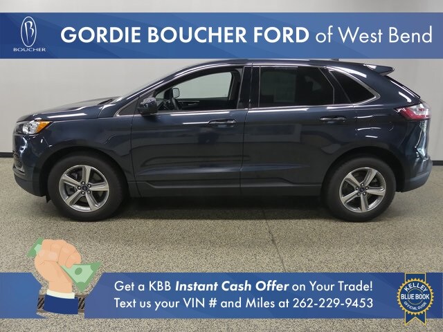 Certified 2022 Ford Edge SEL with VIN 2FMPK4J94NBA36630 for sale in West Bend, WI