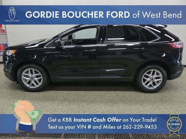 Certified 2021 Ford Edge SEL with VIN 2FMPK4J93MBA32342 for sale in West Bend, WI