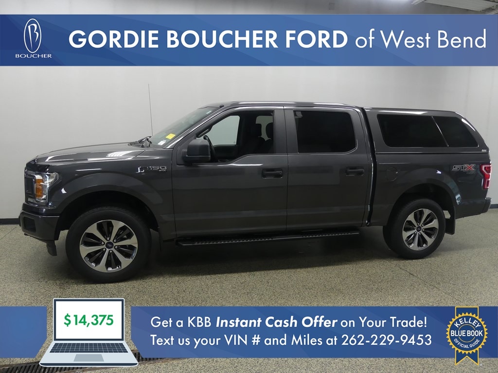 Used 2019 Ford F-150 XL with VIN 1FTEW1EP9KKD54915 for sale in West Bend, WI