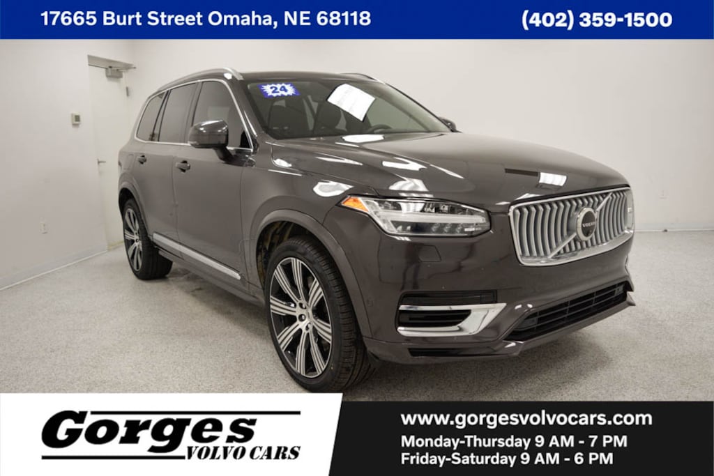 Certified 2024 Volvo XC90 plug-in hybrid T8 Plus Bright 7-Seater SUV
