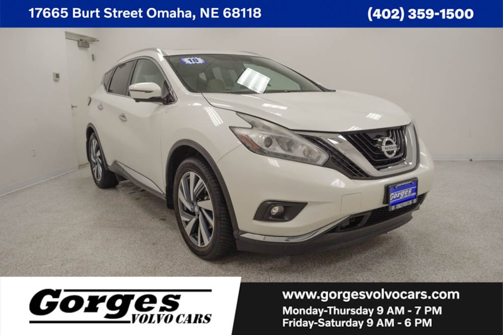 Used 2018 Nissan Murano Platinum SUV