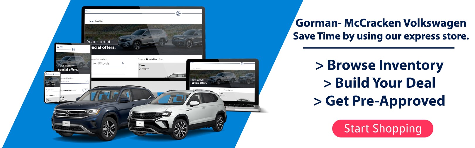 Gorman McCracken Volkswagen Car Dealership Longview, TX