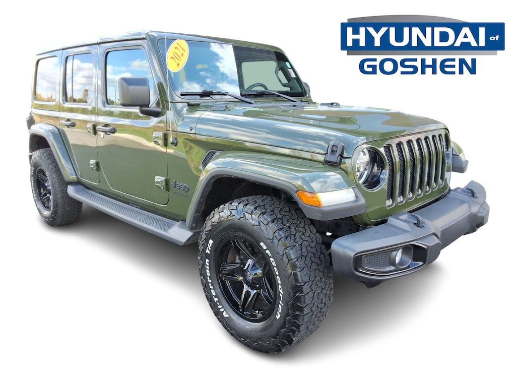 Used 2021 Jeep Wrangler Unlimited Sahara Altitude Unlimited Sahara Altitude 4x4