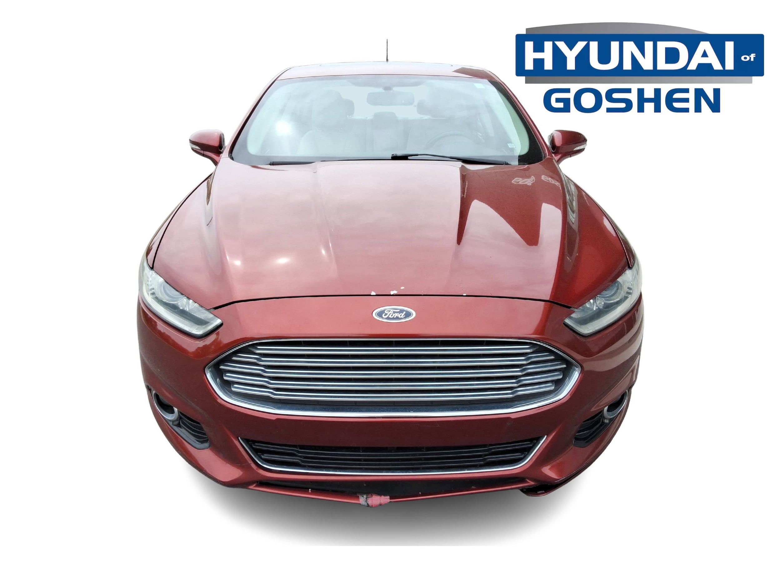 Used 2014 Ford Fusion Titanium with VIN 3FA6P0K96ER299816 for sale in Goshen, IN