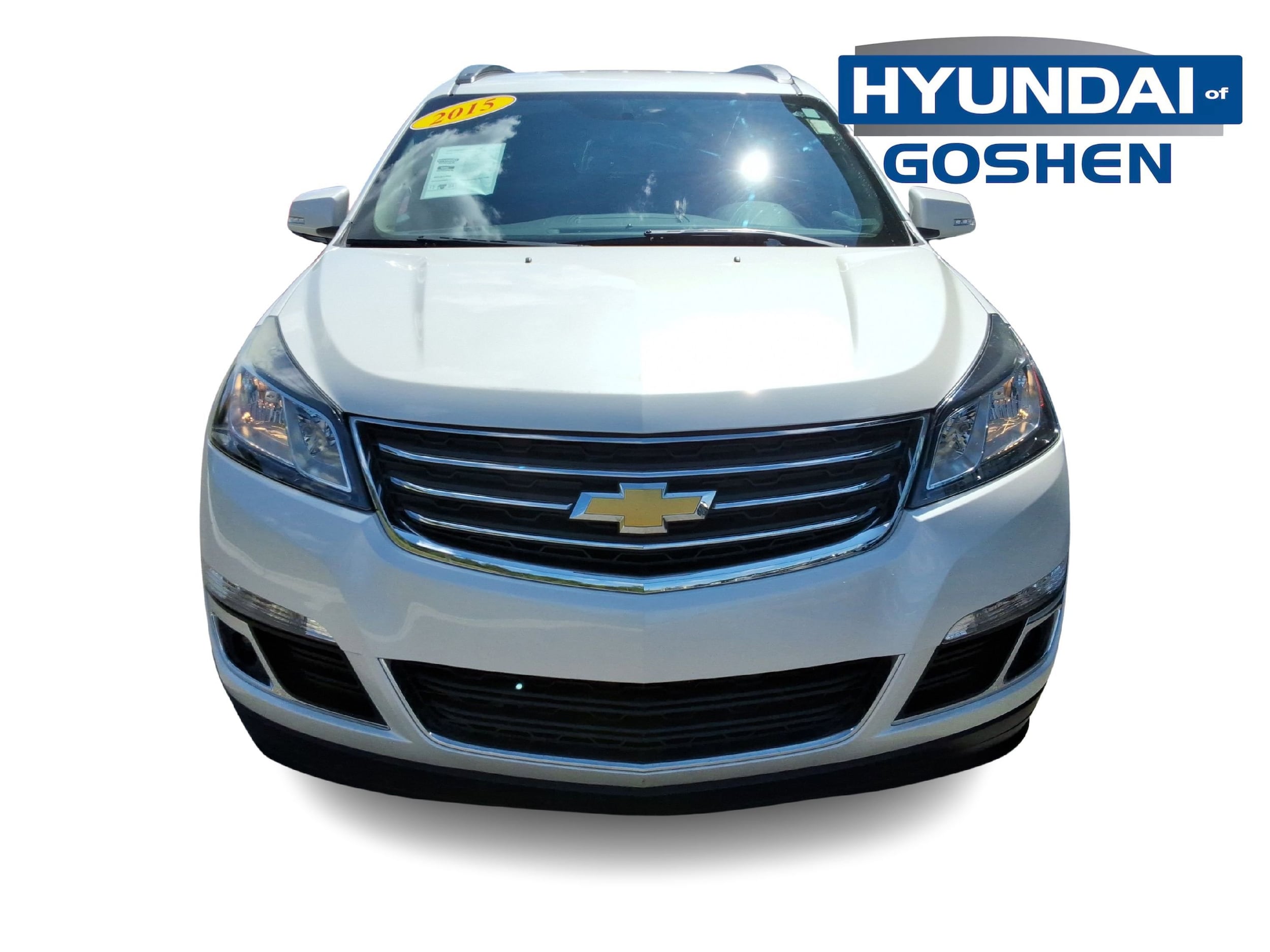 Used 2015 Chevrolet Traverse 1LT with VIN 1GNKRGKD8FJ336335 for sale in Goshen, IN