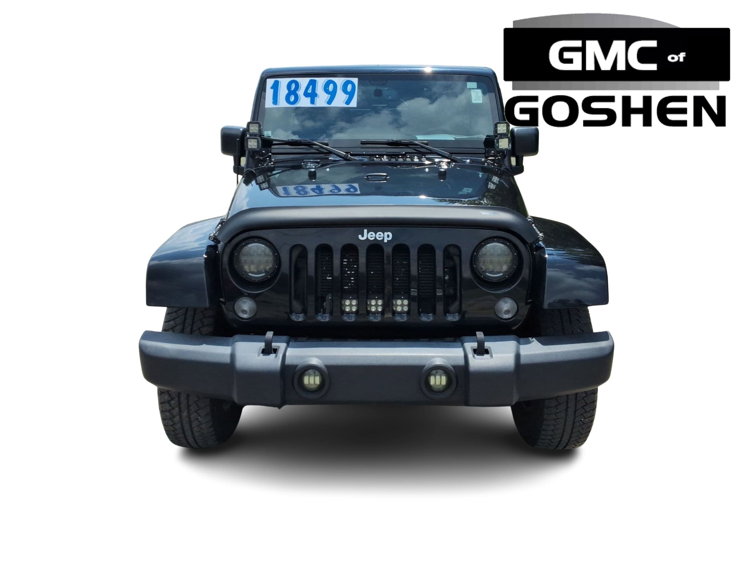 Used 2015 Jeep Wrangler Unlimited Sahara with VIN 1C4BJWEGXFL552238 for sale in Goshen, IN