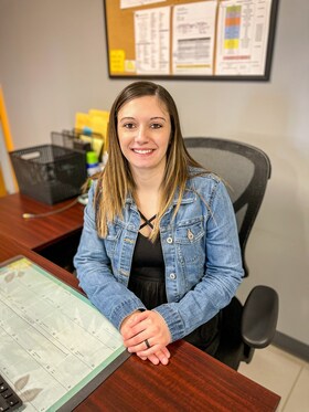 Staff member Brigitte Manor from a0397a68d7aa