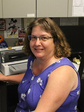 Staff member Vickie Lavallee from a0397a68d7aa