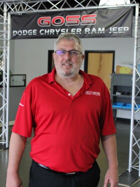 Staff member Richard Goss from 95a56fa7ad99