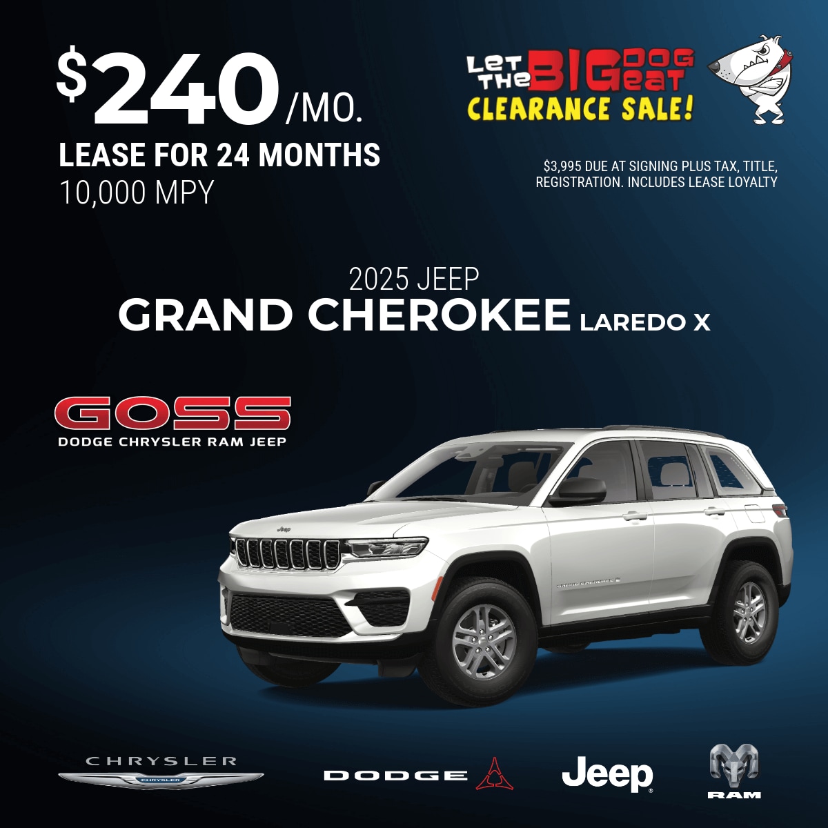2025 Jeep Grand Cherokee Laredo X