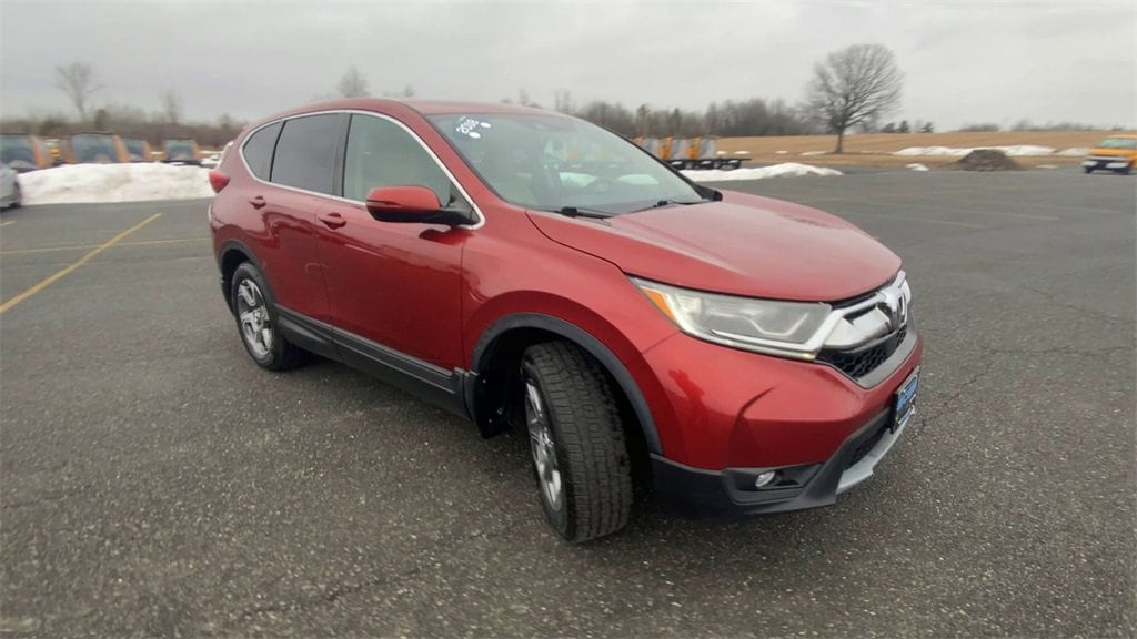 Used 2018 Honda CR-V EX-L with VIN 2HKRW2H8XJH621892 for sale in Champlain, NY