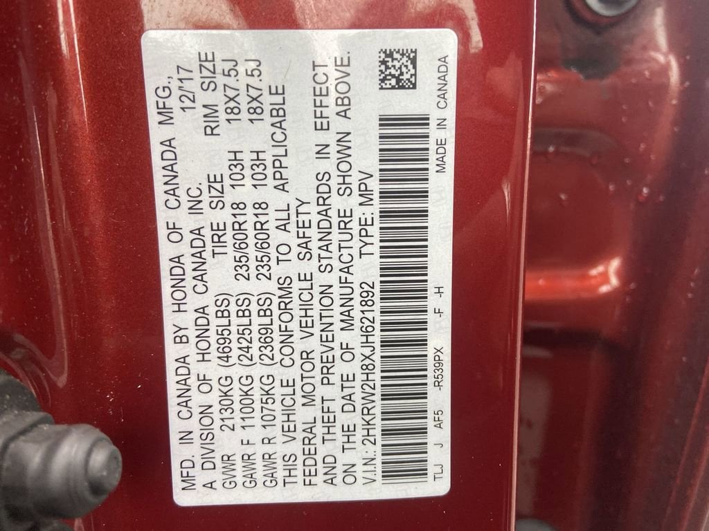 2018 Honda CR-V EX-L - Photo 33