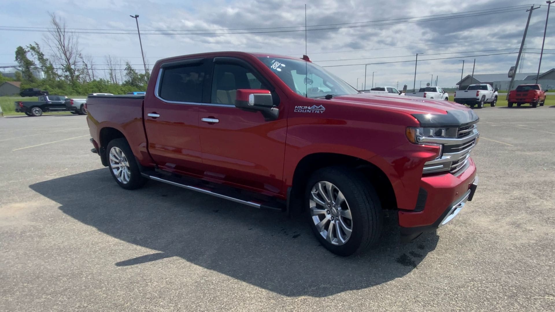 Used 2022 Chevrolet Silverado 1500 Limited High Country with VIN 1GCUYHEL1NZ184038 for sale in Champlain, NY