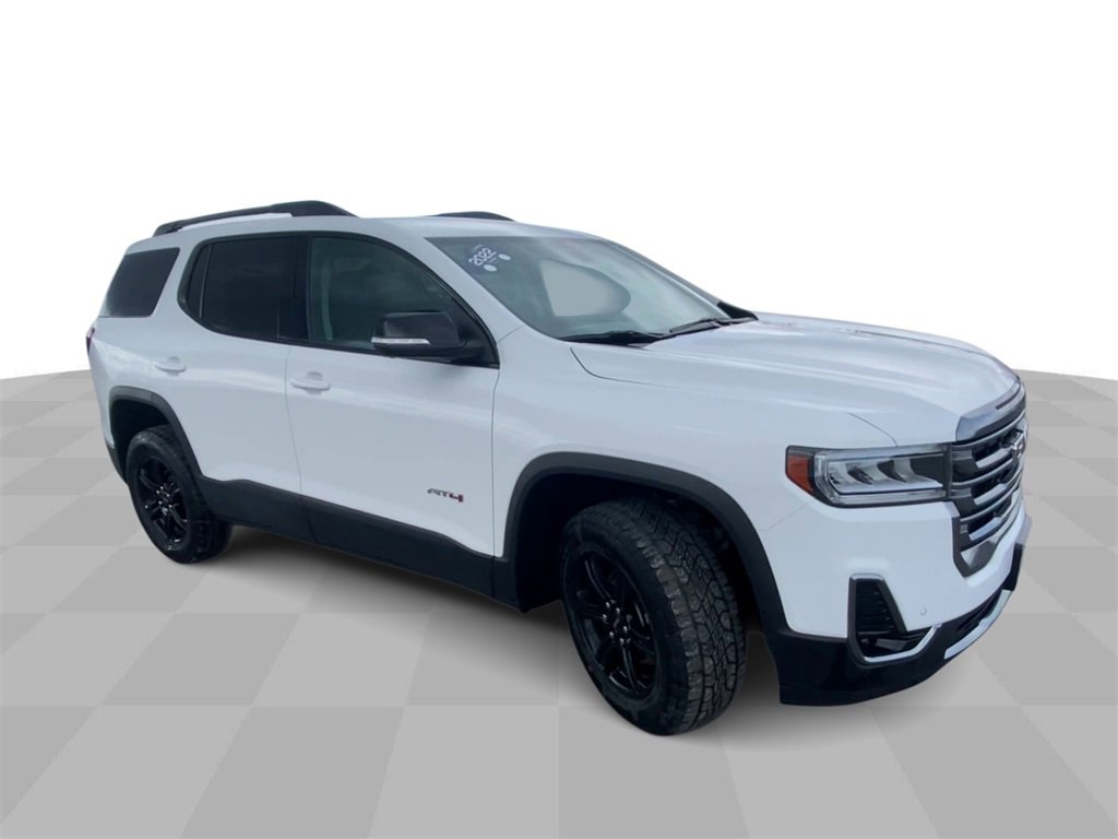 Used 2022 GMC Acadia AT4 with VIN 1GKKNLLS7NZ162269 for sale in Champlain, NY